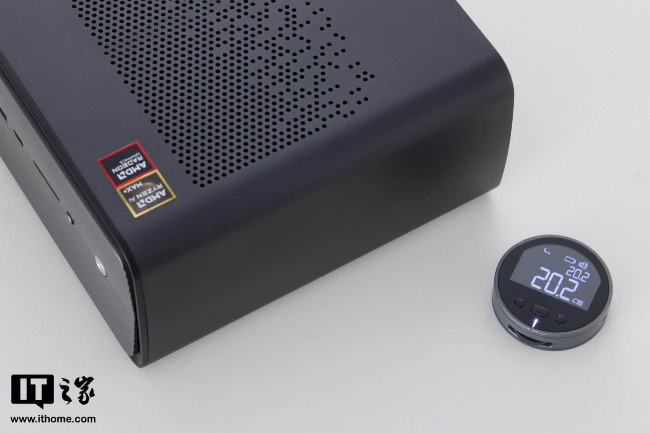 Lenovo NUC AI Max+395 rear angle
